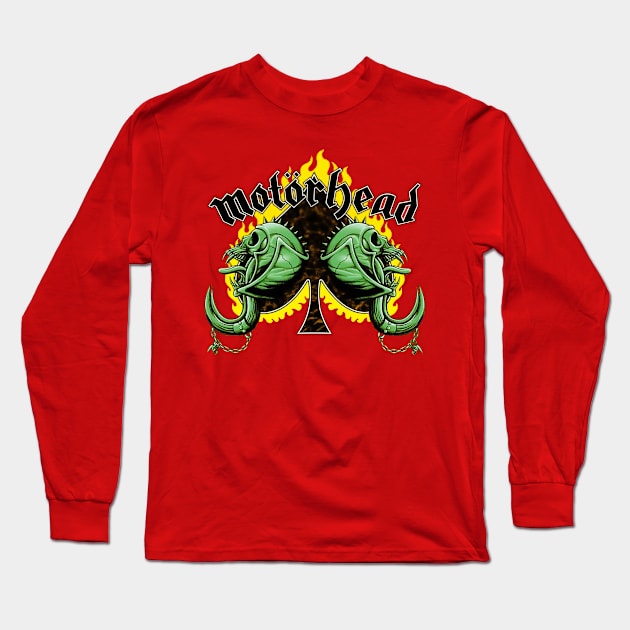 Motorhead Long Sleeve T-Shirt by CosmicAngerDesign